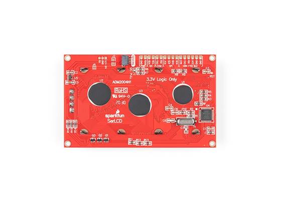 SparkFun 20x4 SerLCD - RGB Backlight (Qwiic) (5)