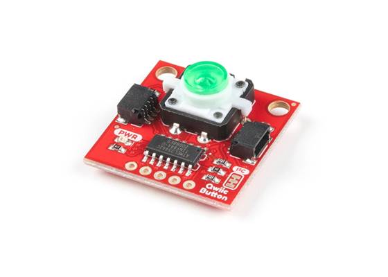 SparkFun Qwiic Button - Green LED
