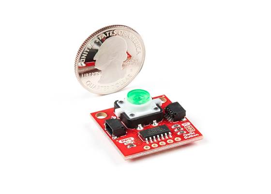 SparkFun Qwiic Button - Green LED (4)