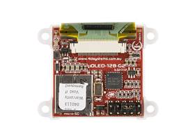 Serial Miniature OLED Module - 1.5" (μOLED-128-G2-GFX) (3)