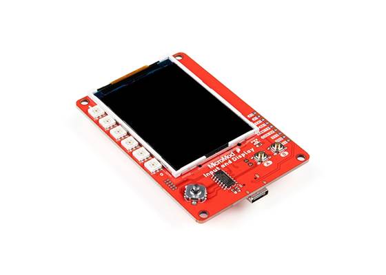 SparkFun MicroMod Input and Display Carrier Board