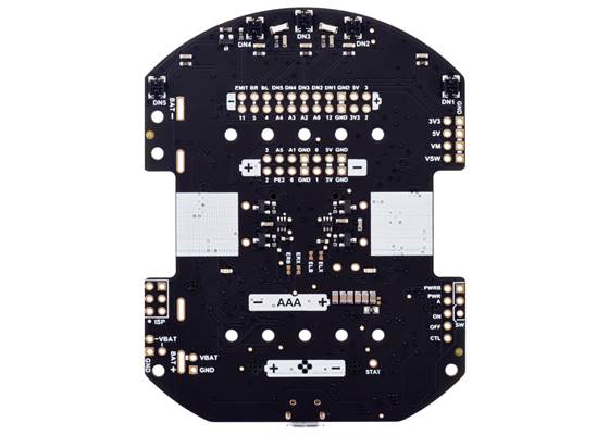 3pi+ 32U4 Control Board, bottom view. (1)