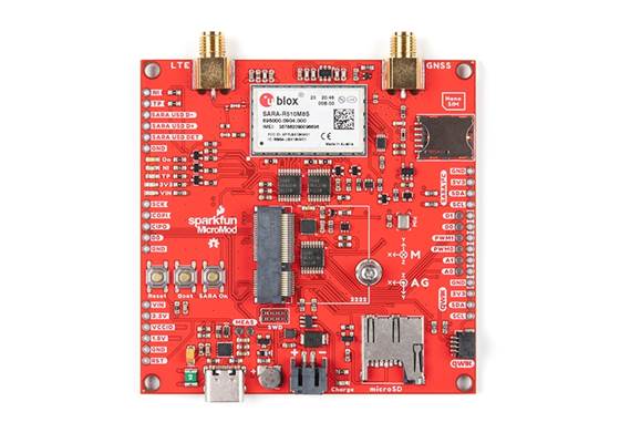 SparkFun MicroMod Asset Tracker Carrier Board (4)