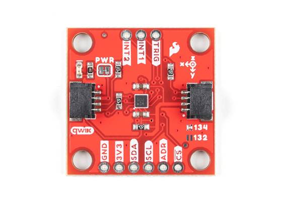 SparkFun Triple Axis Accelerometer Breakout - KX134 (Qwiic) (2)