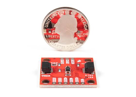 SparkFun Triple Axis Accelerometer Breakout - KX134 (Qwiic) (4)