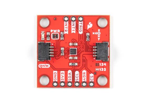 SparkFun Triple Axis Accelerometer Breakout - KX132 (Qwiic) (2)
