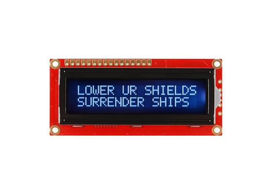 SparkFun Basic 16x2 Character LCD - White on Black, 5V (with Headers)