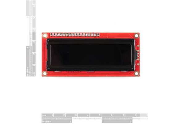 SparkFun Basic 16x2 Character LCD - White on Black, 5V (with Headers) (2)