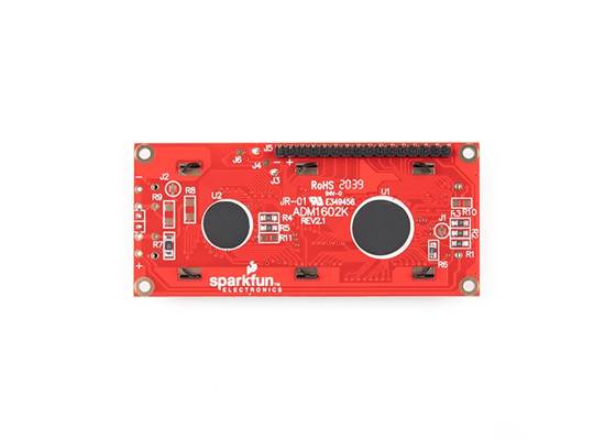 SparkFun Basic 16x2 Character LCD - White on Black, 5V (with Headers) (4)