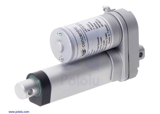 Glideforce LACT2-12V-x Light-Duty Linear Actuator: 2″ Stroke.