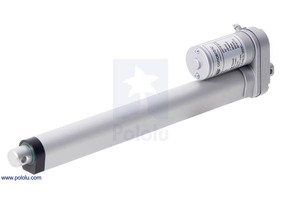 Glideforce LACT10-12V-x Light-Duty Linear Actuator: 10″ Stroke.