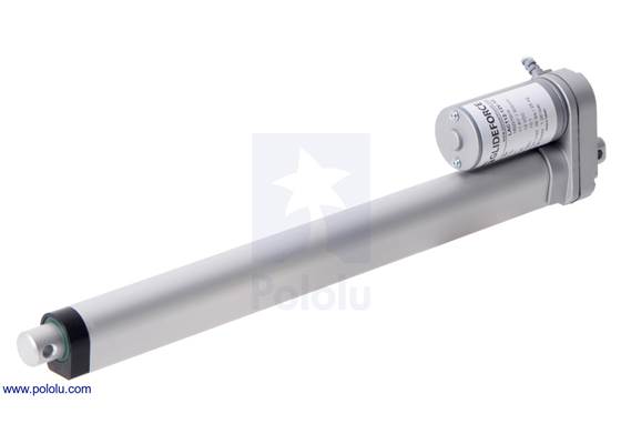 Glideforce LACT12-12V-x Light-Duty Linear Actuator: 12″ Stroke.