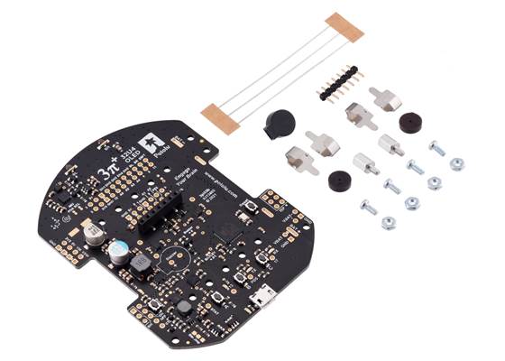 3pi+ 32U4 OLED Control Board with included hardware.