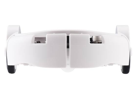 3pi+ 32U4 OLED Robot, front view.