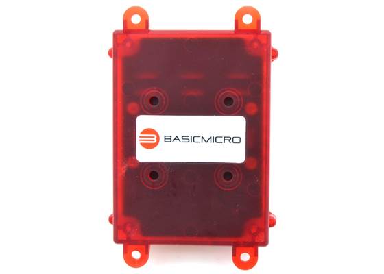 RoboClaw Case with Fan, bottom view.