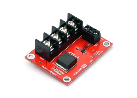 VClamp for RoboClaw or MCP Controllers. (1)