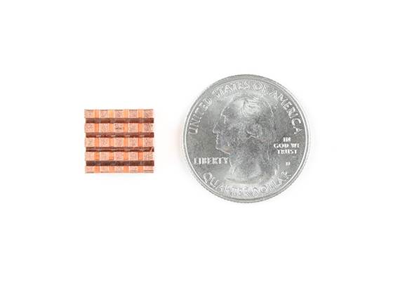 Heatsink - 13.20 x 12.10 mm (Copper) (3)