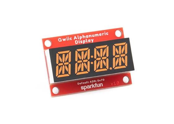 SparkFun Qwiic Alphanumeric Display - Pink (2)