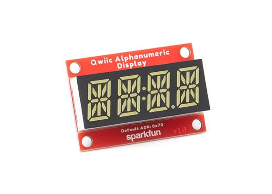 SparkFun Qwiic Alphanumeric Display - White (2)
