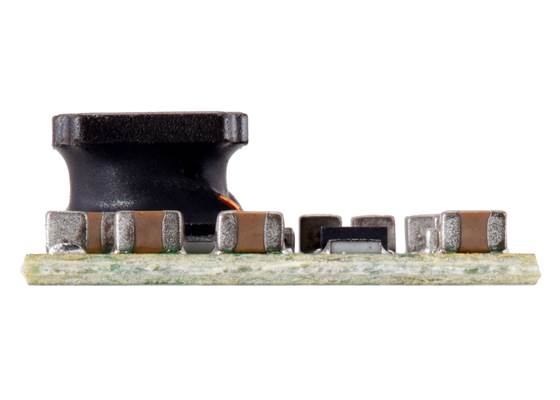 Step-Up Voltage Regulator U3V40Fx, side view.