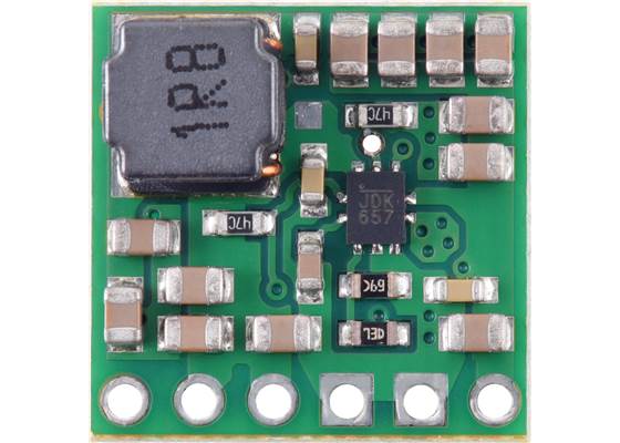 12V Step-Up Voltage Regulator U3V40F12, top view.
