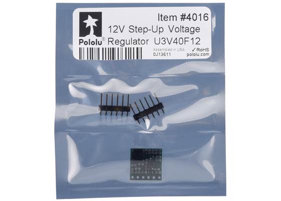 Standard packaging for Step-Up Voltage Regulator U3V40F12.