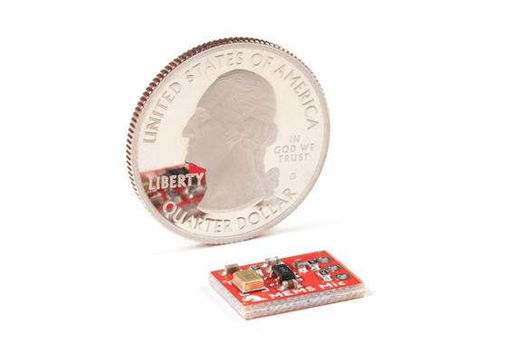 SparkFun Analog MEMS Microphone Breakout - SPH8878LR5H-1 (3)