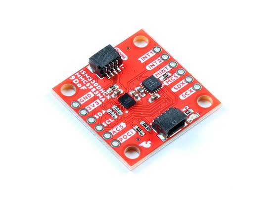 SparkFun 9DoF IMU Breakout - ISM330DHCX, MMC5983MA (Qwiic)