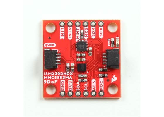 SparkFun 9DoF IMU Breakout - ISM330DHCX, MMC5983MA (Qwiic) (2)