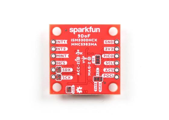 SparkFun 9DoF IMU Breakout - ISM330DHCX, MMC5983MA (Qwiic) (3)