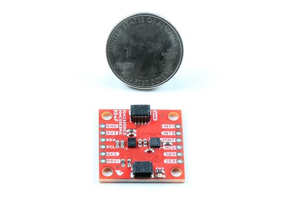 SparkFun 9DoF IMU Breakout - ISM330DHCX, MMC5983MA (Qwiic) (4)