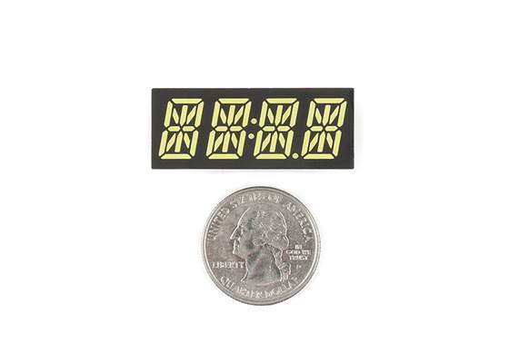 14-Segment Alphanumeric Display - White (3)