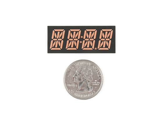 14-Segment Alphanumeric Display - Purple (3)