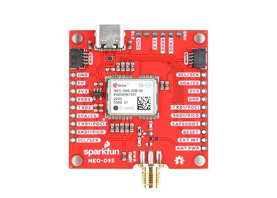 SparkFun GNSS Correction Data Receiver - NEO-D9S (Qwiic) (2)