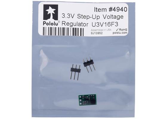 Standard packaging for 3.3V Step-Up Voltage Regulator U3V16F3.