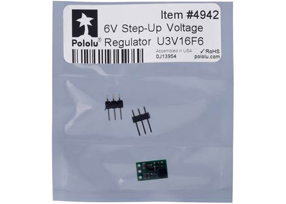 Standard packaging for 6V Step-Up Voltage Regulator U3V16F6.