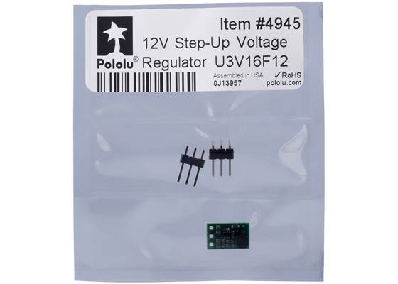 Standard packaging for 12V Step-Up Voltage Regulator U3V16F12.