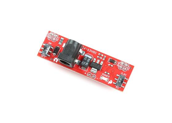 SparkFun Breadboard Power Supply Stick - 5V/3.3V (with Headers)