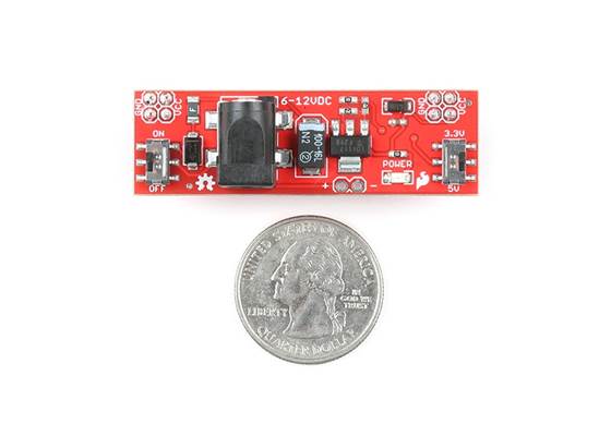 SparkFun Breadboard Power Supply Stick - 5V/3.3V (with Headers) (3)