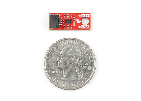 SparkFun Micro Triple Axis Accelerometer Breakout - BMA400 (Qwiic) (4)