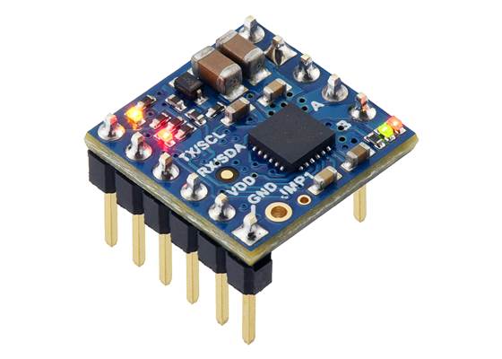 Motoron M1T256/M1U256 Single Motor Controller (Header Pins Soldered).