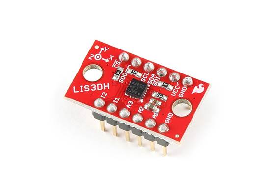 SparkFun Triple Axis Accelerometer Breakout - LIS3DH (with Headers)
