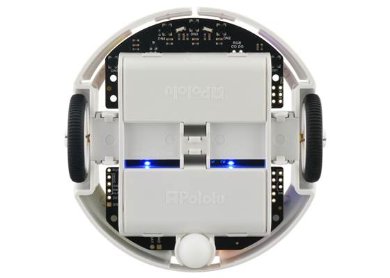 3pi+ 2040 Robot, bottom view.