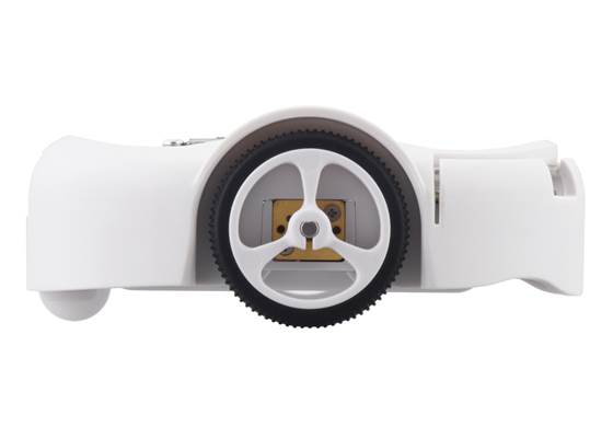 3pi+ 2040 Robot, side view.