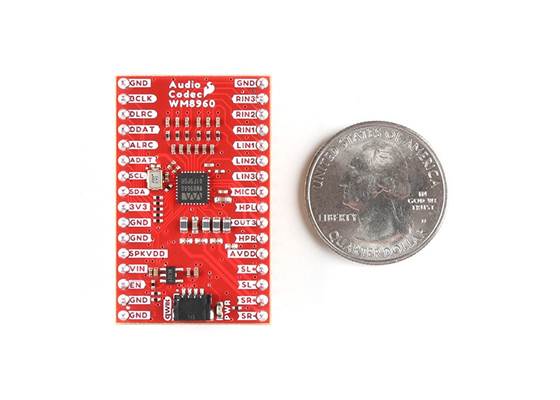 SparkFun Audio Codec Breakout - WM8960 with Headers (Qwiic) (4)