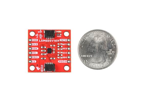 SparkFun 6DoF IMU Breakout - LSM6DSV16X (Qwiic) (4)