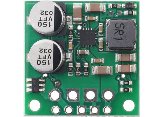 9V Step-Up/Step-Down Voltage Regulator S13V25F9, top view.