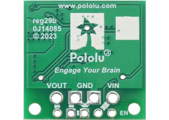 Step-Up/Step-Down Voltage Regulator S13V25Fx, bottom view.