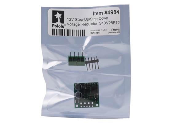 Standard packaging for Step-Up/Step-Down Voltage Regulator S13V25F12.