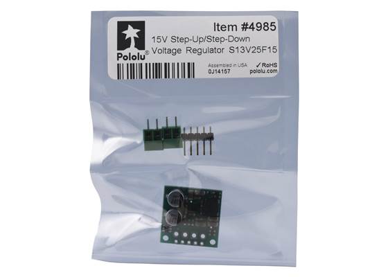 Standard packaging for Step-Up/Step-Down Voltage Regulator S13V25F15.